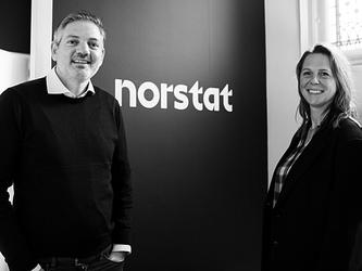 Kjell Massen pictured with Yvette Huitema